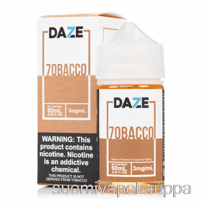 Vape Box 7obacco - 7 Daze E-neste - 60ml 3mg